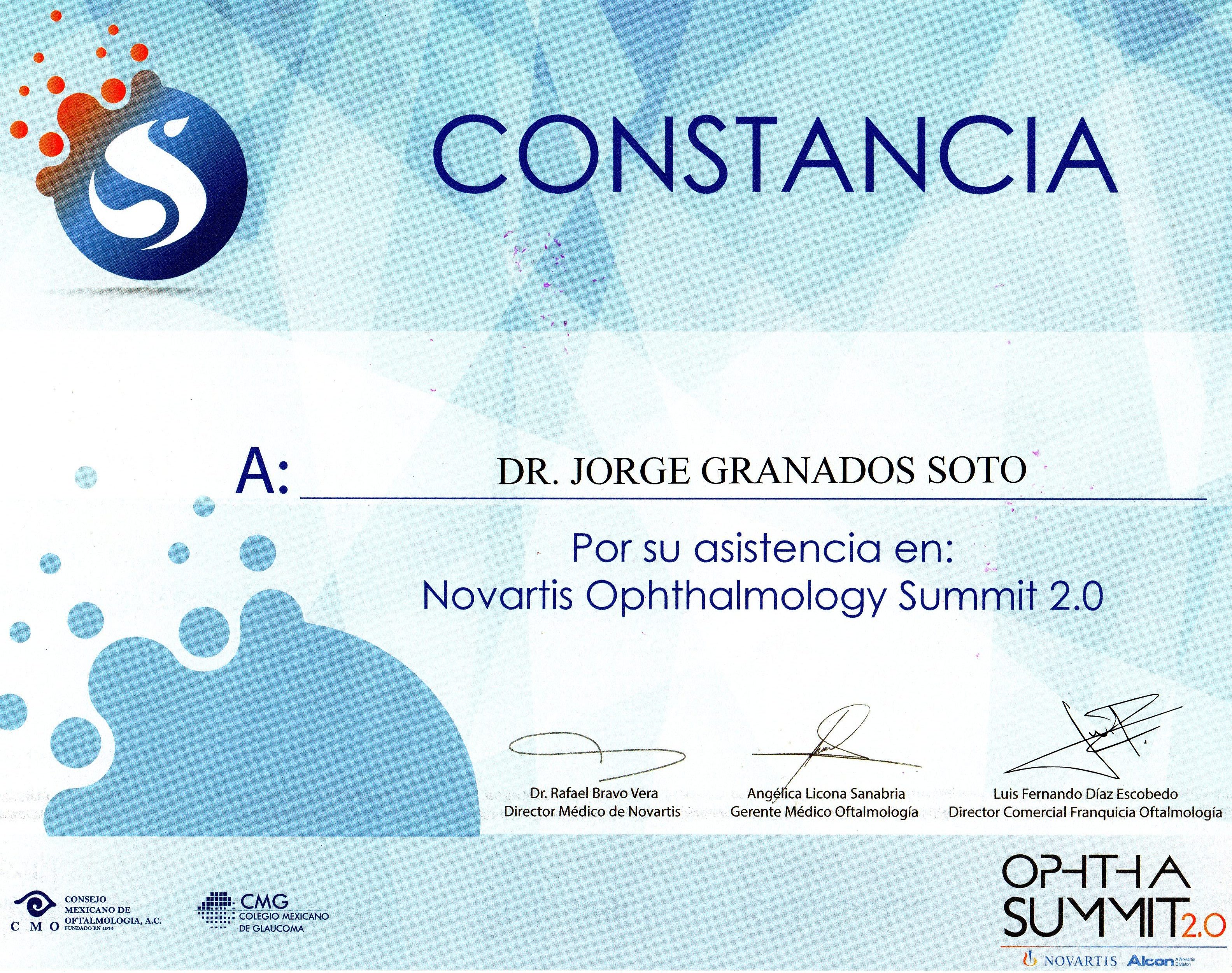 NOVARTIS OPHTHALMOLOGY SUMMIT 2.0